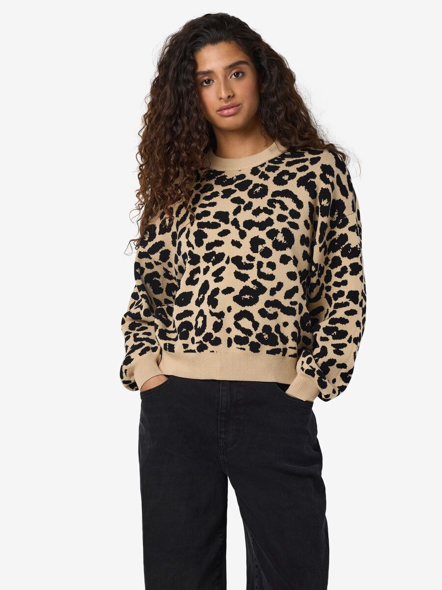 Noisy May KNITTED PATTERN PULLOVER