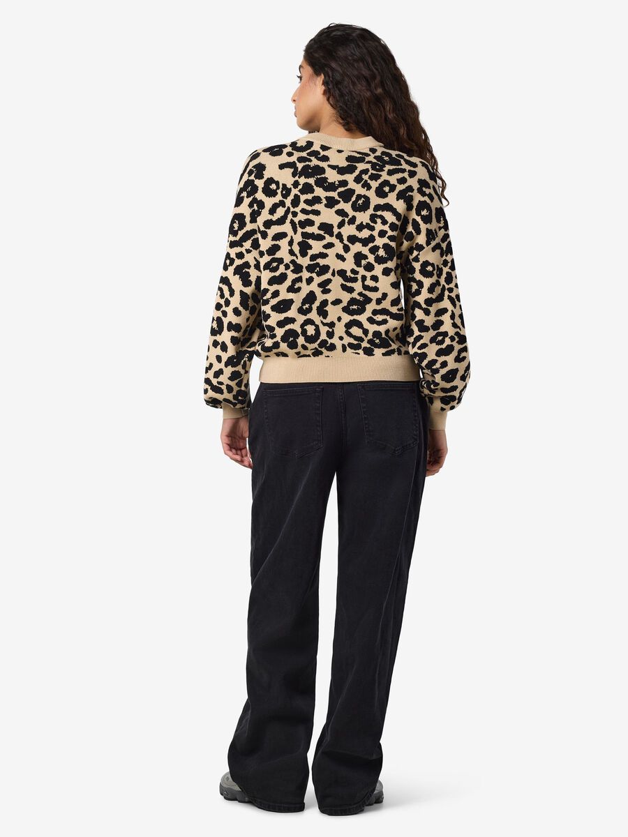 Noisy May KNITTED PATTERN PULLOVER