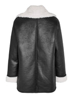 Noisy May LONG FAUX LEATHER JACKET