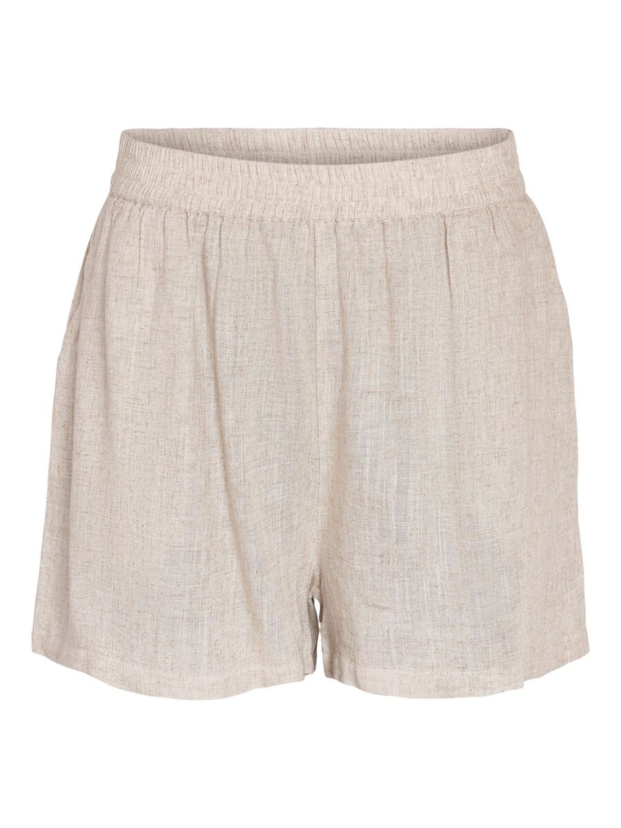 Noisy May LINEN BLEND SHORTS