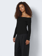 Noisy May LONG SLEEVED OFF-SHOULDER TOP