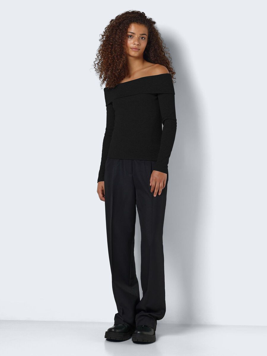 Noisy May LONG SLEEVED OFF-SHOULDER TOP