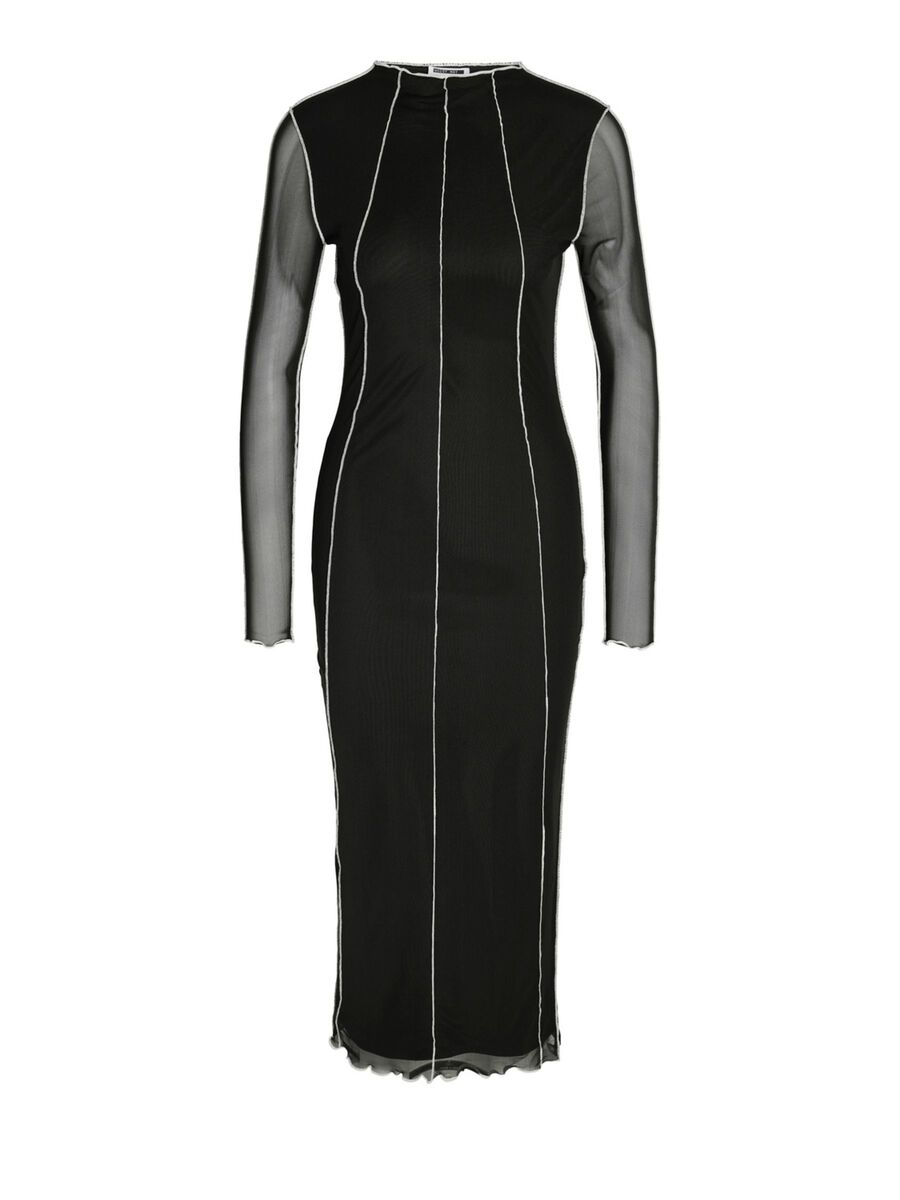 Noisy May LONG SLEEVED MESH DRESS
