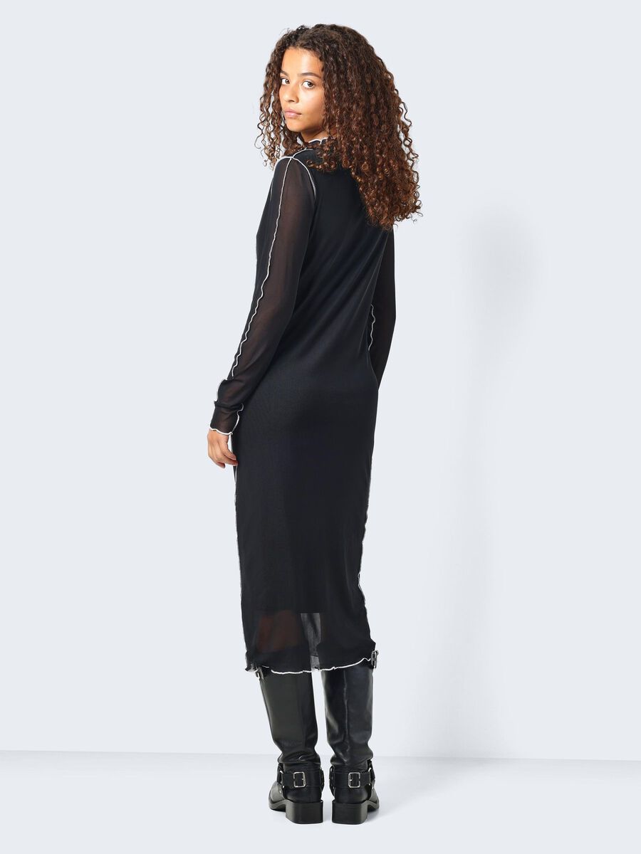 Noisy May LONG SLEEVED MESH DRESS