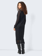 Noisy May LONG SLEEVED MESH DRESS