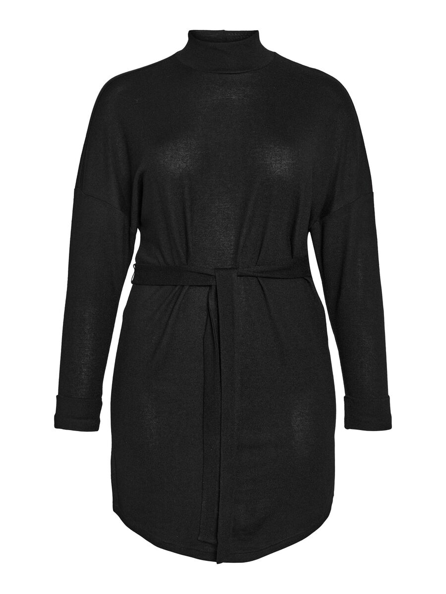 Noisy May CURVE KNITTED MINI DRESS