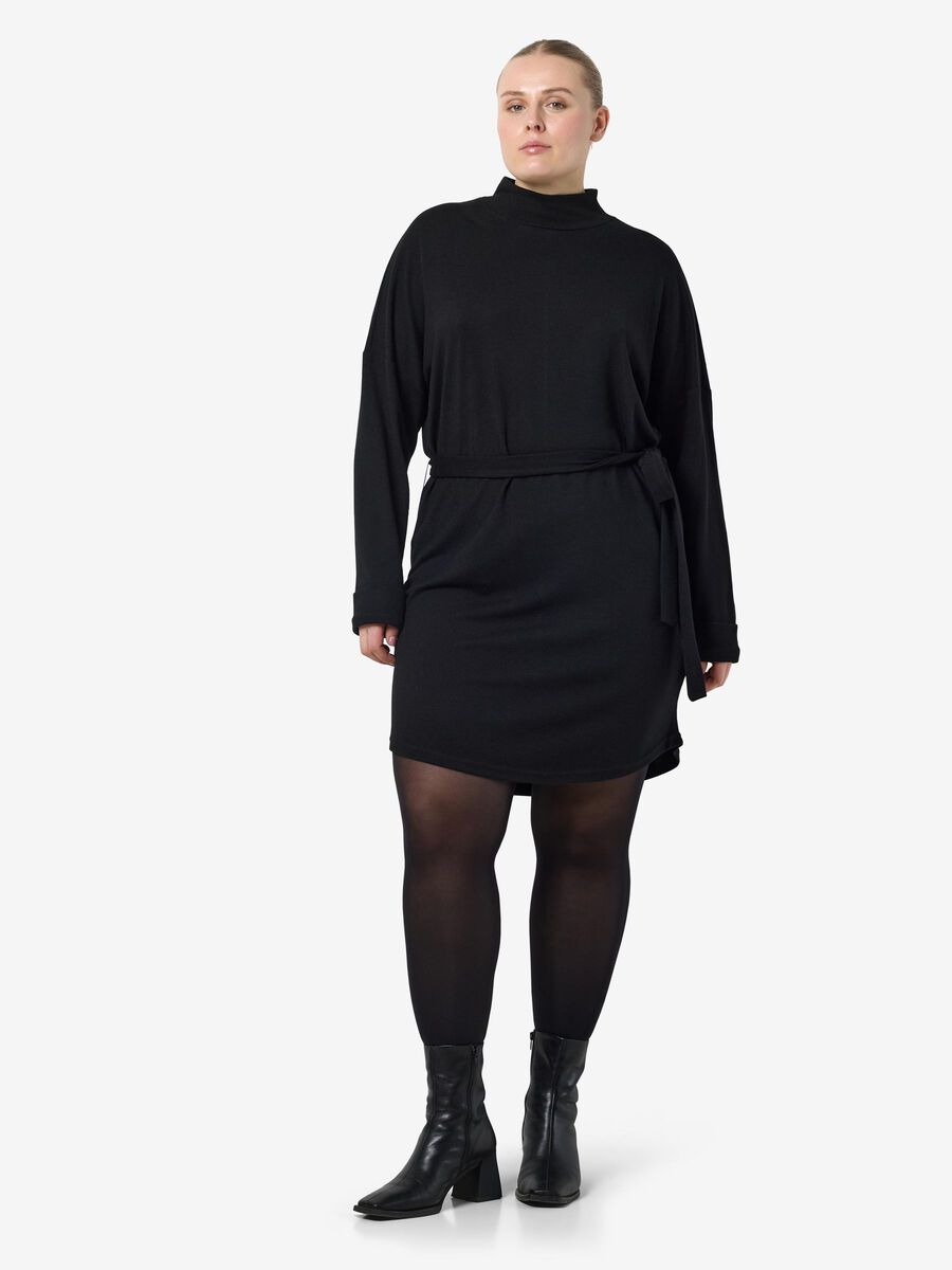 Noisy May CURVE KNITTED MINI DRESS