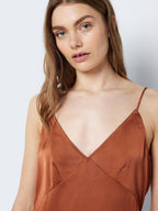 Noisy May LONG SATIN DRESS