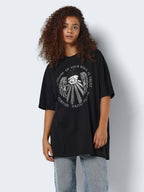 Noisy May SHORT SLEEVED PRINT TOP