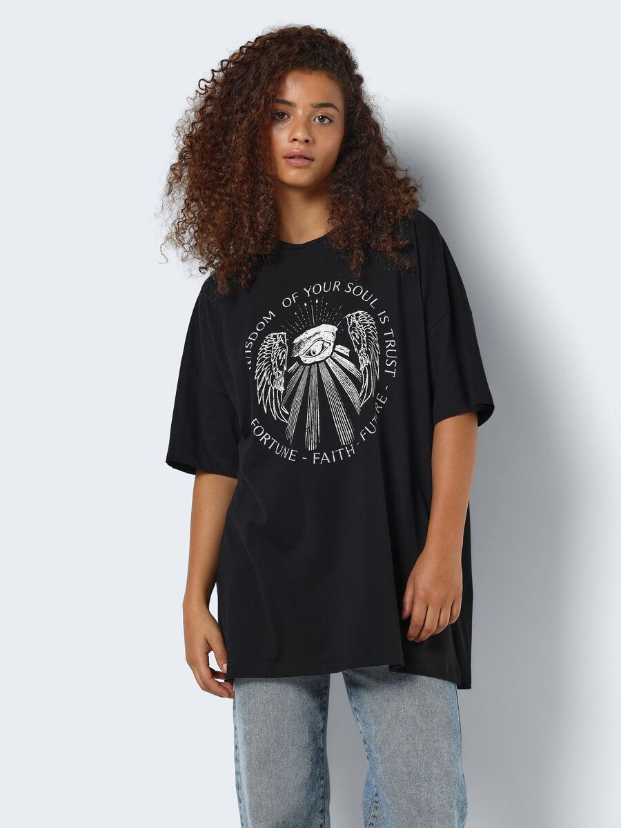 Noisy May SHORT SLEEVED PRINT TOP