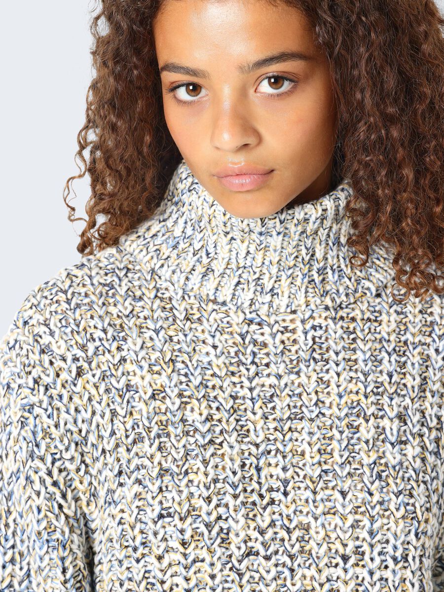 Noisy May KNITTED HIGH NECK PULLOVER