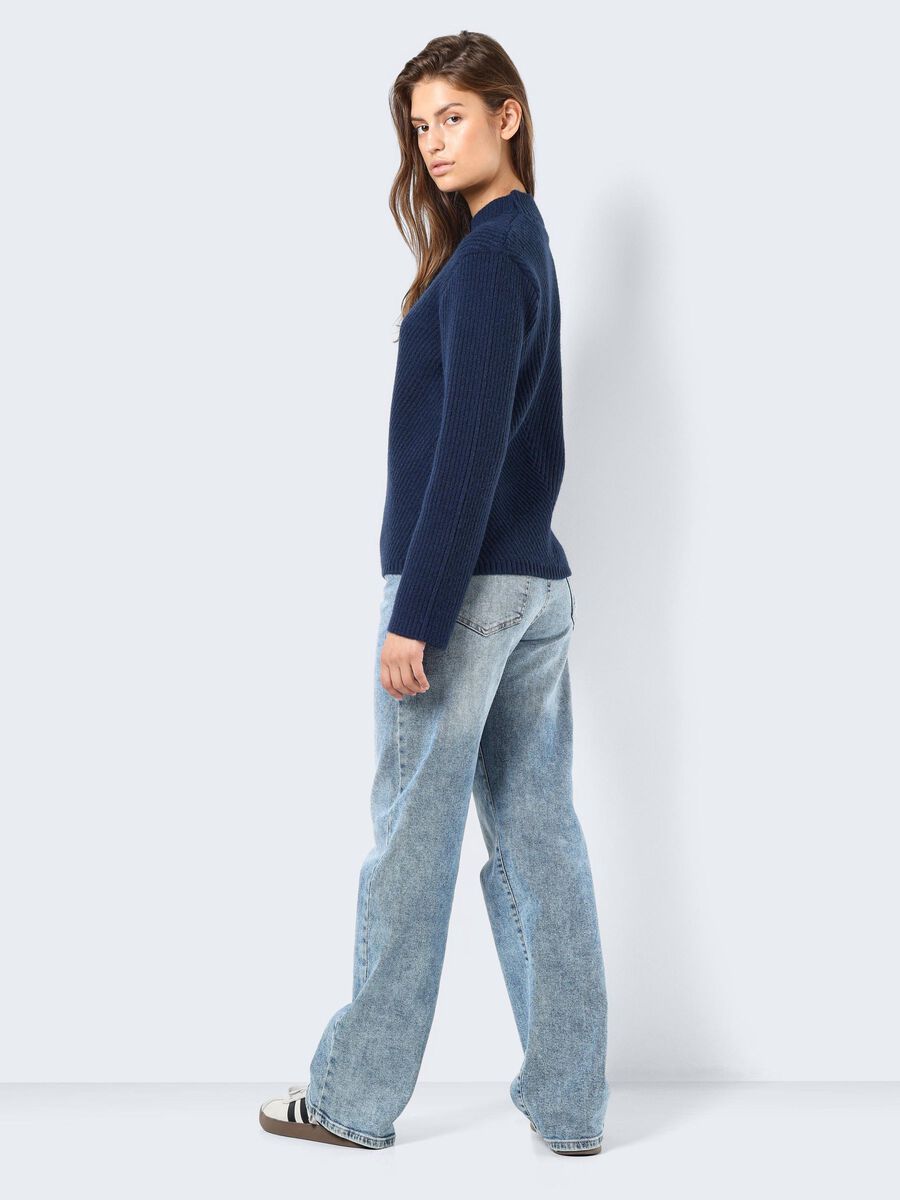 Noisy May HIGH NECK KNITTED PULLOVER