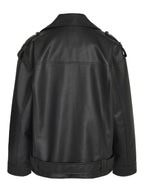 Noisy May CURVE PU BIKER JACKET