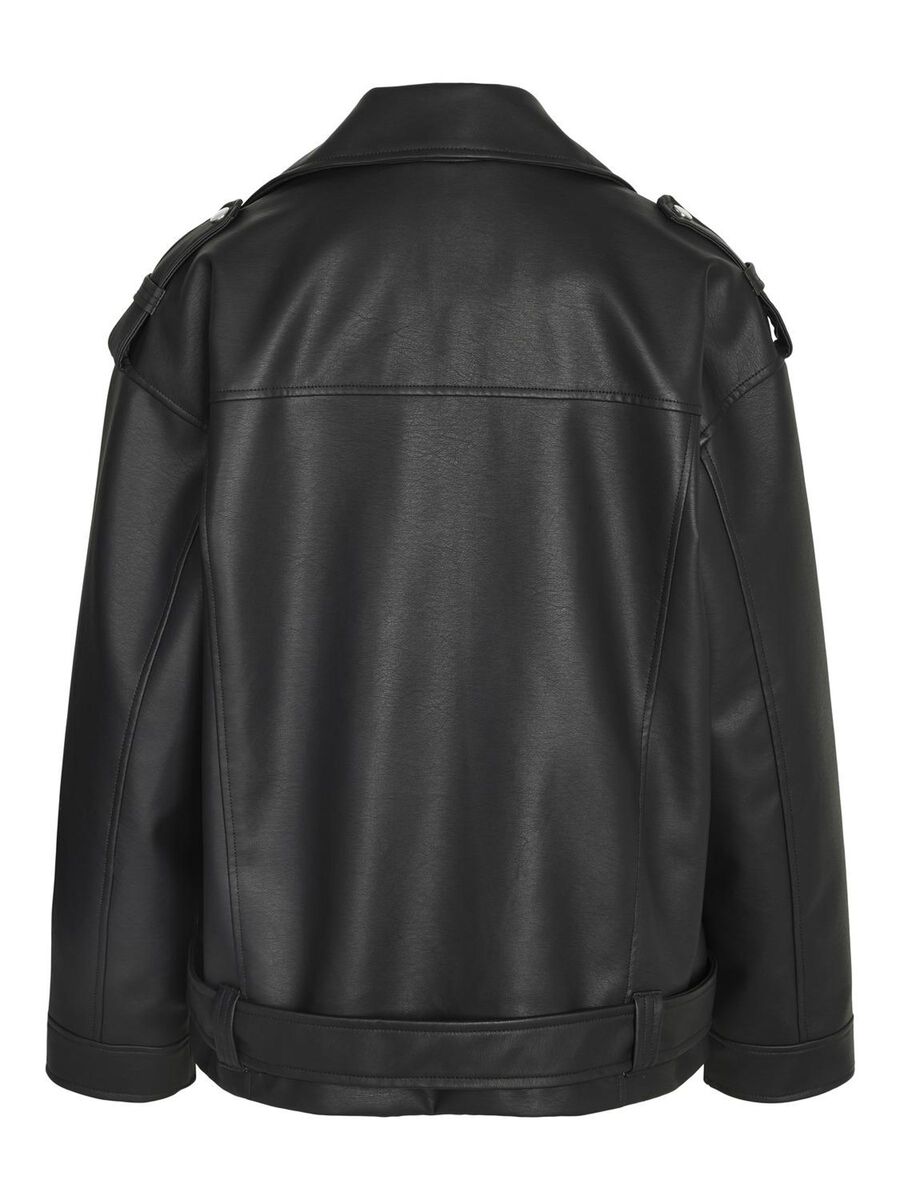 Noisy May CURVE PU BIKER JACKET