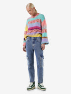 Noisy May NMMONI CROPPED CARGO JEANS