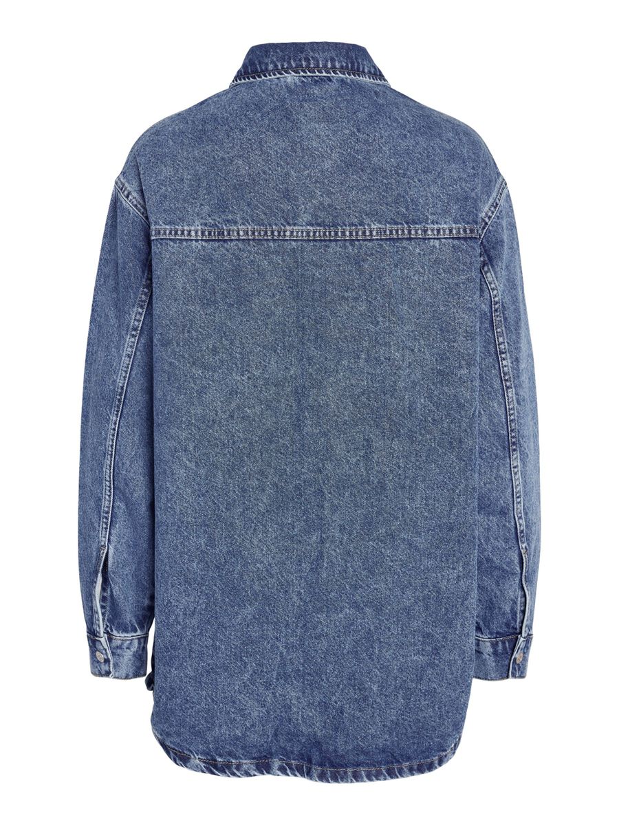 Noisy May LONG DENIM SHIRT