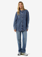 Noisy May LONG DENIM SHIRT