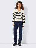 Noisy May KNITTED POLO NECK PULLOVER