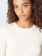 Noisy May RIBBED KNITTED PULLOVER