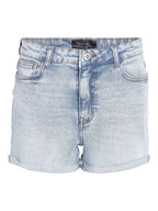 Noisy May HIGH-WAISTED DENIM SHORTS