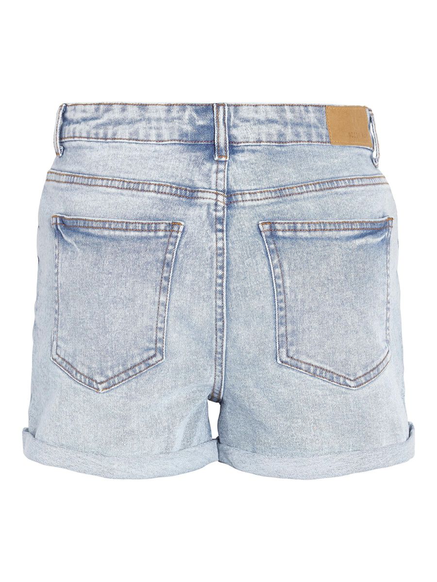Noisy May HIGH-WAISTED DENIM SHORTS