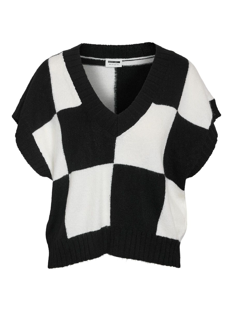Noisy May SHORT SLEEVED KNITTED PULLOVER