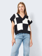 Noisy May SHORT SLEEVED KNITTED PULLOVER