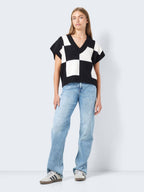 Noisy May SHORT SLEEVED KNITTED PULLOVER