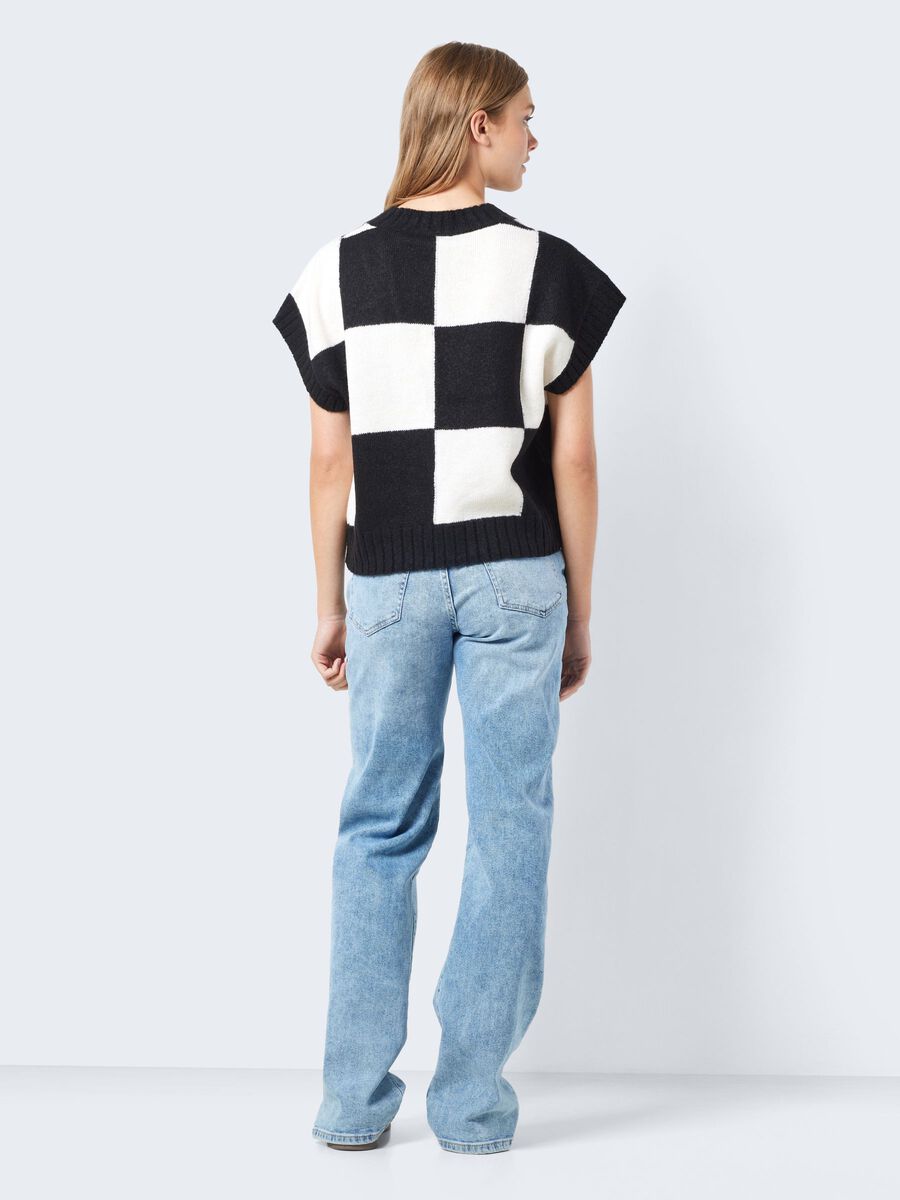 Noisy May SHORT SLEEVED KNITTED PULLOVER
