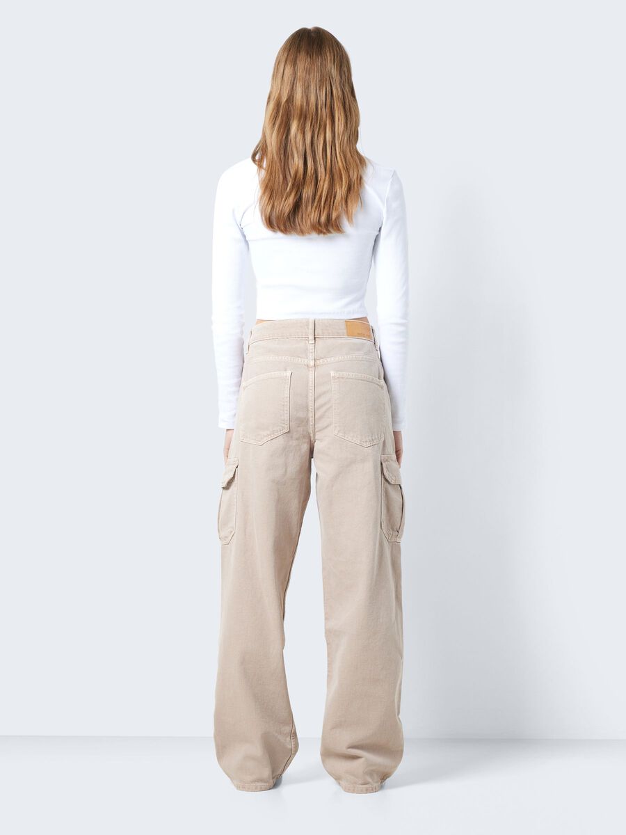 Noisy May NMALEXA NORMAL WAIST CARGO JEANS
