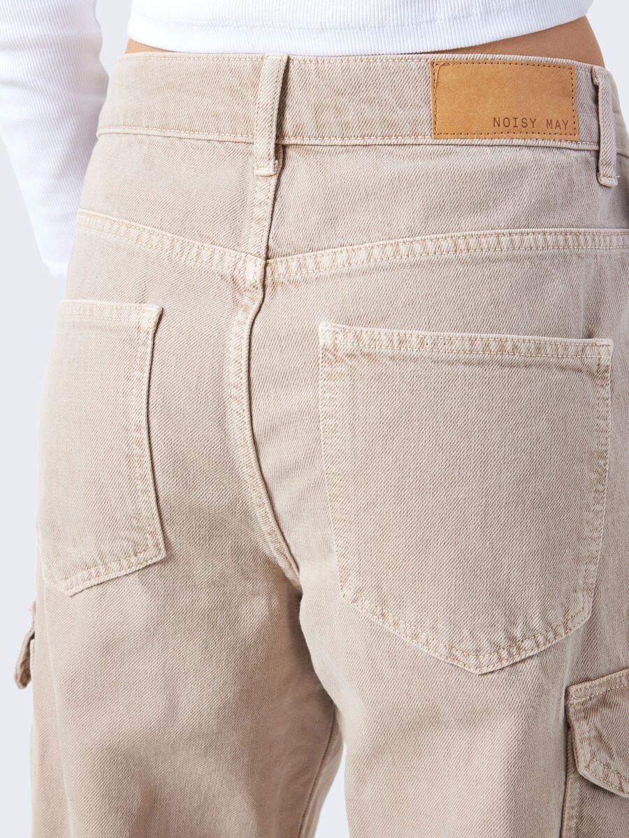 Noisy May NMALEXA NORMAL WAIST CARGO JEANS