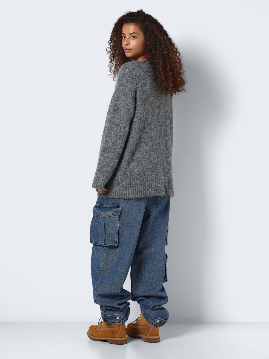 Noisy May KNITTED ZIP CARDIGAN