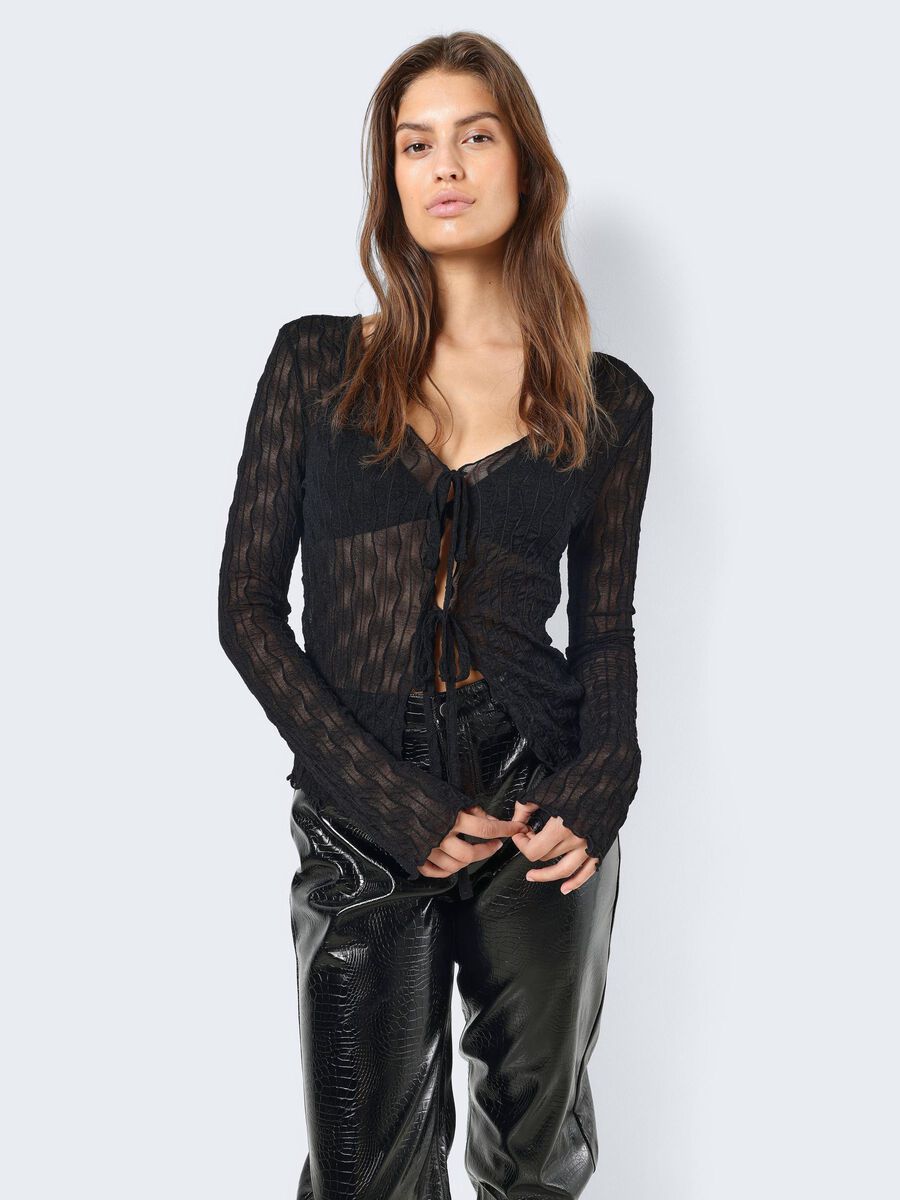 Noisy May CRINKLED CARDIGAN
