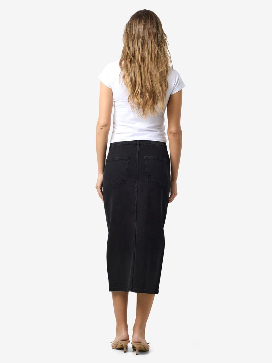 Noisy May MIDI DENIM SKIRT