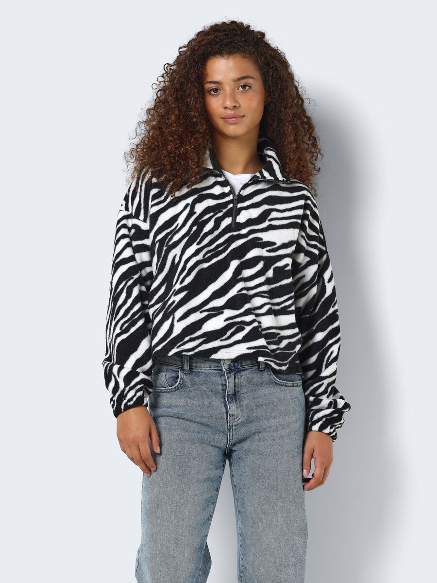 Noisy May ZEBRA PRINTED TOP