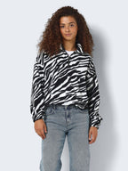 Noisy May ZEBRA PRINTED TOP
