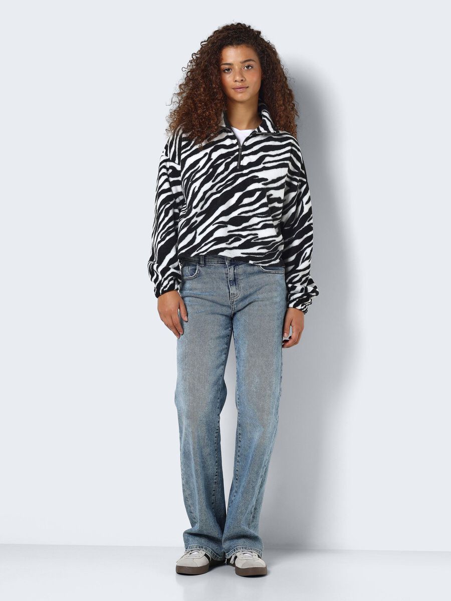 Noisy May ZEBRA PRINTED TOP