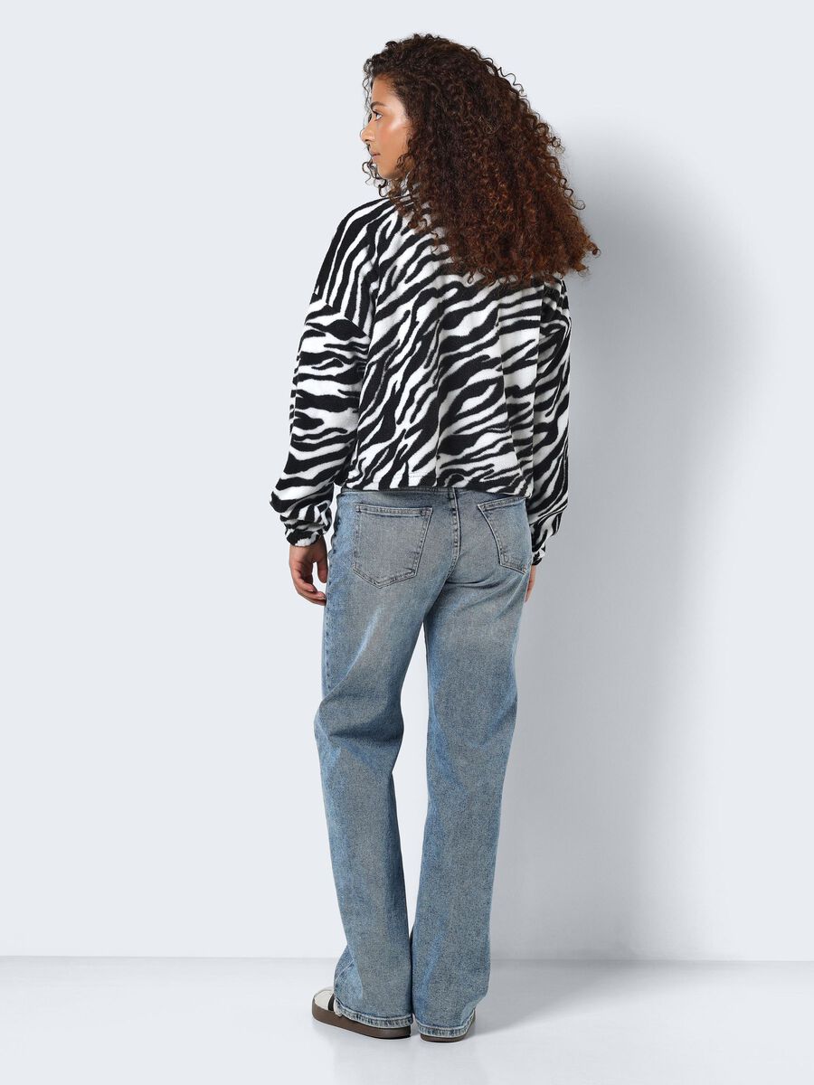 Noisy May ZEBRA PRINTED TOP