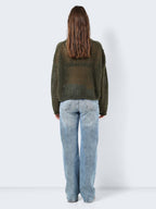 Noisy May OPEN WEAVE KNITTED PULLOVER