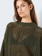 Noisy May OPEN WEAVE KNITTED PULLOVER