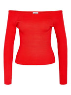 Noisy May OFF SHOULDER KNITTED PULLOVER