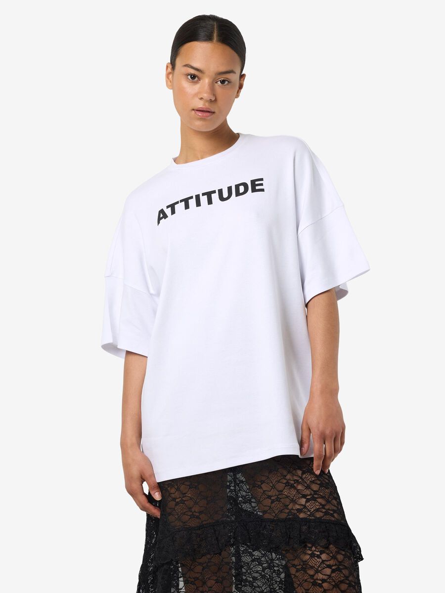 Noisy May PRINTED OVERSIZED T-SHIRT