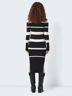 Noisy May STRIPED KNITTED DRESS