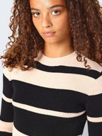 Noisy May STRIPED KNITTED DRESS