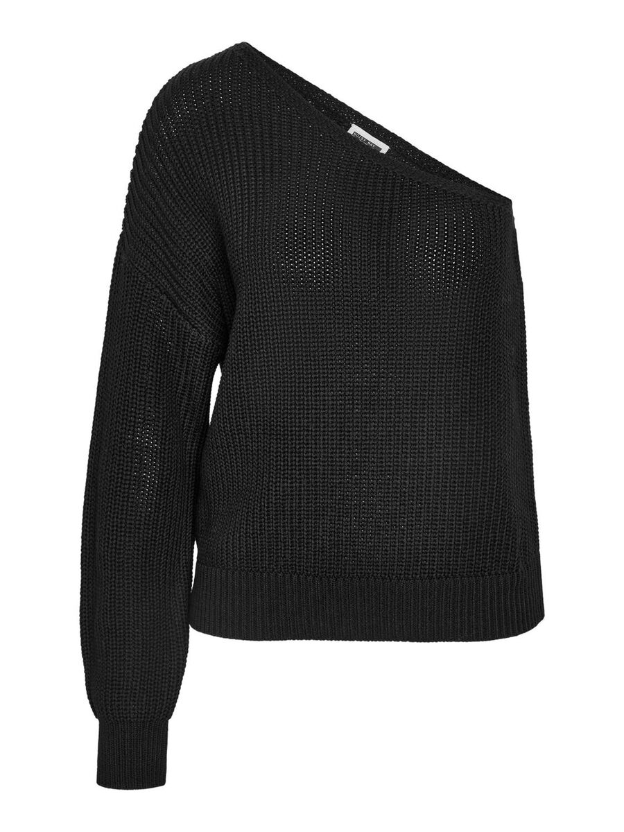 Noisy May ONE SHOULDER KNITTED PULLOVER