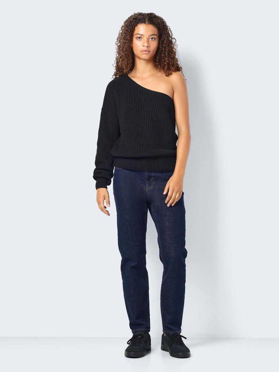 Noisy May ONE SHOULDER KNITTED PULLOVER