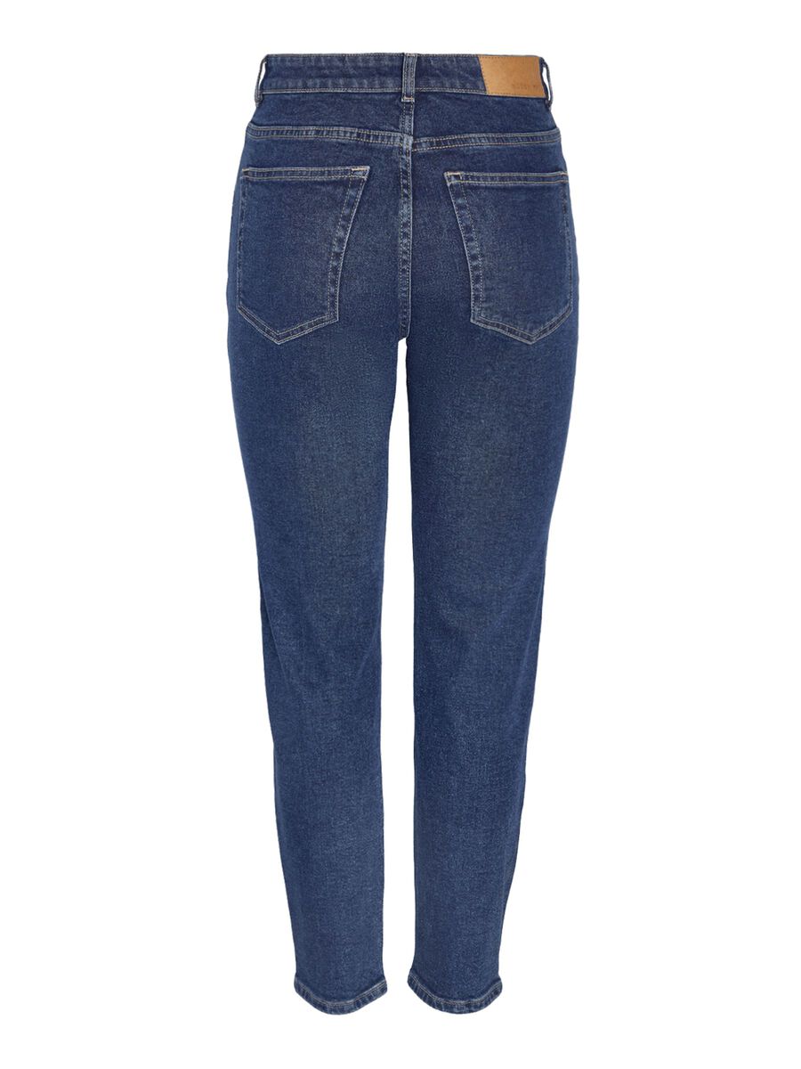 Noisy May NMMONI CROPPED HIGH WAISTED STRAIGHT FIT JEANS