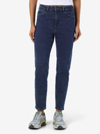 Noisy May NMMONI CROPPED HIGH WAISTED STRAIGHT FIT JEANS