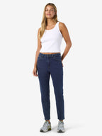 Noisy May NMMONI CROPPED HIGH WAISTED STRAIGHT FIT JEANS