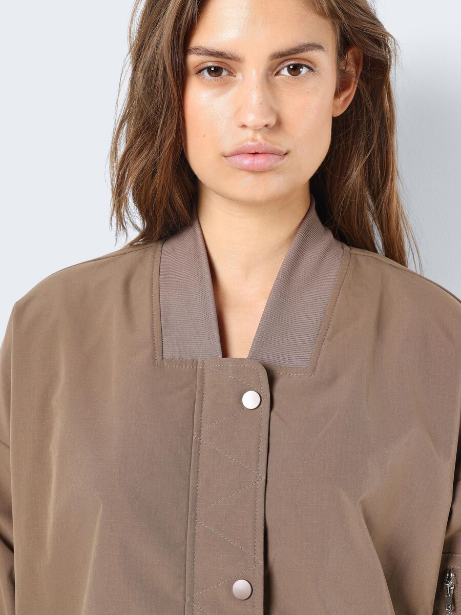 Noisy May LONG BOMBER JACKET